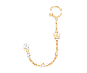 GOLD POINT OF LIGHT EAR CUFF