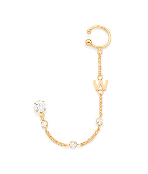 GOLD POINT OF LIGHT EAR CUFF