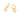 GOLD HEART AMOR (LOVE) HUGGIE EARRINGS