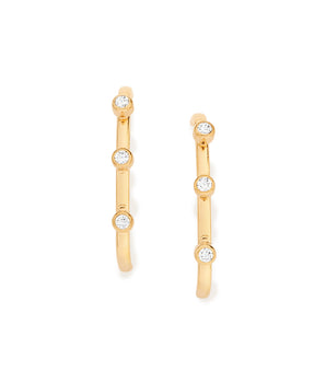 GOLD STONES EAR HOOK