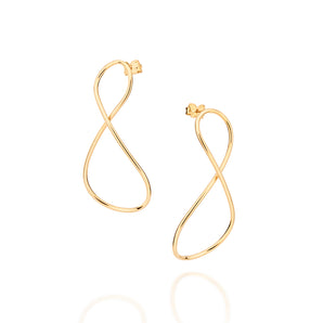 GOLD ETERNITY EARRING