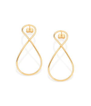 GOLD ETERNITY EARRING