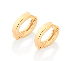 GOLD BASIC HUGGIE EARRINGS