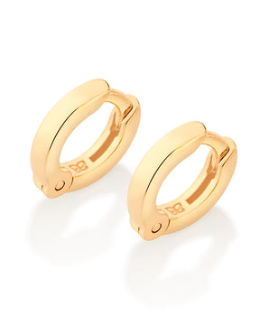 GOLD BASIC HUGGIE EARRINGS