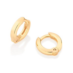 GOLD BASIC HUGGIE EARRINGS