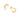 GOLD STUDDED HUGGIE EARRINGS