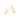 GOLD PLATED HOOP EARRING WITH ZIRCONIA