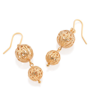 GOLD CHANDELIER EARRINGS