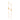 GOLD PLATED PENDULUM EARRING