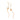 GOLD PLATED PENDULUM EARRING