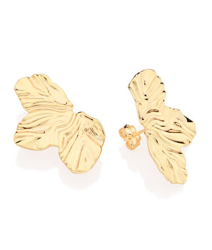 GOLD FLOWER EXTRAVAGANZA EARRINGS