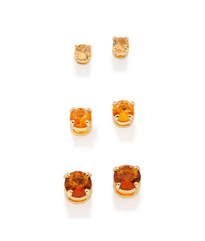 GOLD SUMMER MORNING TRIO EARRING KIT