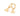 GOLD ABC KIDS HUGGIE EAARRINGS