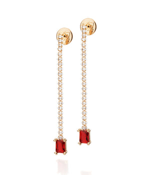 GOLD COLORS OF CHRISTMAS EARRINGS