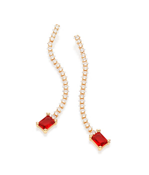 GOLD COLORS OF CHRISTMAS EARRINGS