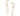 GOLD PLATED EARRING WITH ZIRCONIA