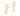 GOLD CIRCLE HUGGIE EARRINGS