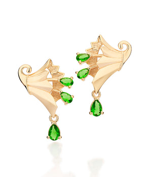 GOLD MOTHER NATURE EARRINGS