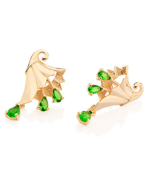 GOLD MOTHER NATURE EARRINGS