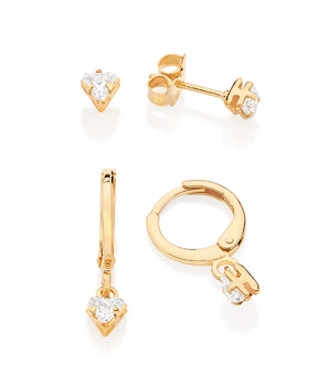 GOLD GO GIRLS EARRING KIT