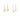 GOLD PLATED EARRING WITH ZIRCONIA