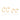 GOLD ABSTRACT SKINNY HUGGIE EARRINGS KIT