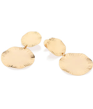 GOLD PARTY TIME MAXI EARRINGS