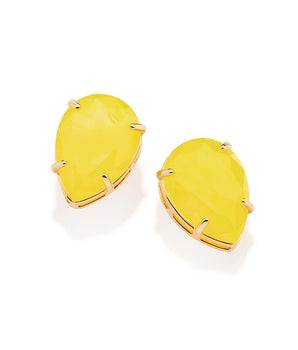 GOLD SUMMER DROPLET MAXI EARRINGS