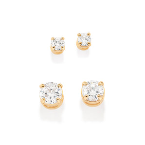 GOLD JOY EARRING KIT IN WHITE