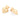 GOLD DOUBLE HEARTS EARRINGS