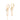 GOLD CHAINED HEART HUGGIE EARRINGS