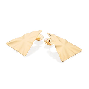 GOLD TIME CAPSULE MAXI EARRINGS