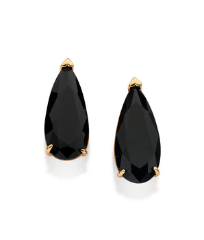 GOLD PLATED EARRING WITH CRYSTAL