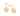 GOLD FAITHFUL HEART HUGGIE EARRINGS