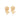 GOLD SUMMER TIME BLOOM STUD EARRINGS