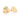 GOLD LINE OF LOVE BUTTON EARRINGS