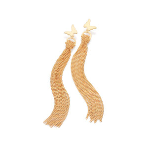 GOLD WINGS OF ELEGANCE EARRINGS