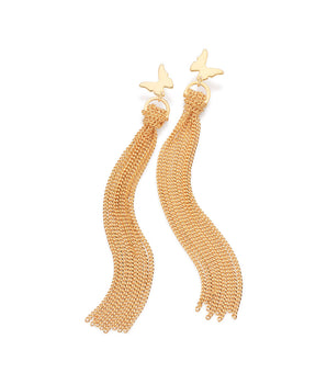 GOLD WINGS OF ELEGANCE EARRINGS