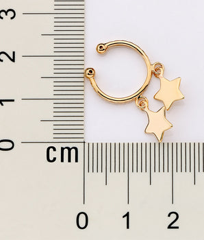 GOLD STARRY NIGHT EAR CUFF