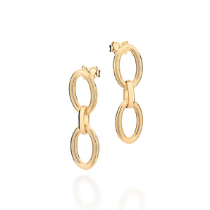 GOLD CHAIN ME EARRINGS