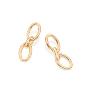 GOLD CHAIN ME EARRINGS