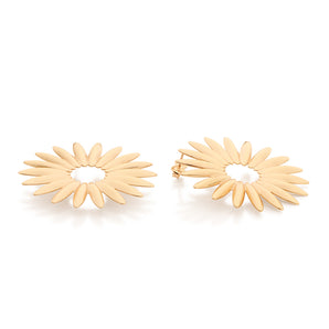 GOLD IMPERIAL SUN MAXI EARRINGS
