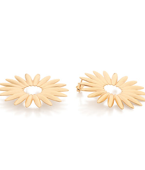 GOLD IMPERIAL SUN MAXI EARRINGS
