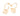 GOLD ROMMANEL BUTTERFLY HOOP EARRINGS