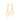 GOLD MAXI GLIMMER PENDULUM EARRINGS