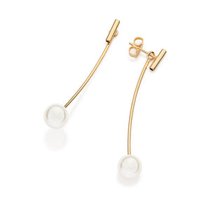 GOLD PEARL TIMELESS EARRINGS