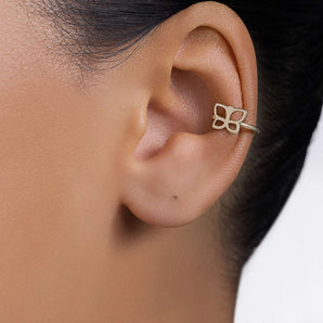 GOLD ROMMANEL BUTTERFLY EAR CUFF