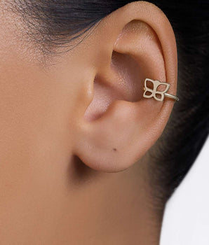 GOLD ROMMANEL BUTTERFLY EAR CUFF