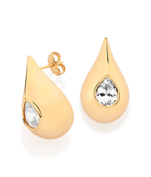 GOLD HERITAGE DROP EARRINGS