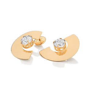 GOLD GUIDING LIGHT MAXI EARRINGS